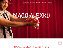 Tablet Screenshot of magoalexku.com